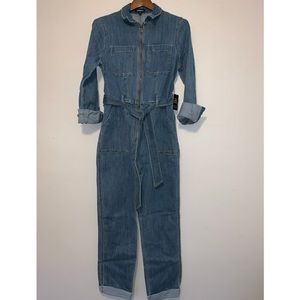 EXPRESS Denim Jumpsuit